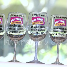 Box Top Wine Glass